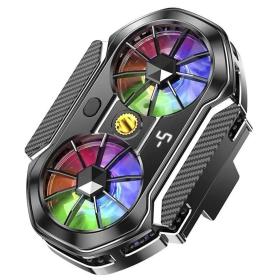 Refroidisseur de téléphone portable à double ventilateur FS06 – مبرد هواتف