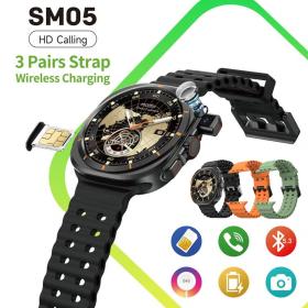 Montre connectée Modio SM05 prise en charge de la carte SIM avec 3 Bracelets