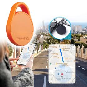 MOMAX Smart Tag Tracker Fonctionne avec l’application Apple Find My et Android – جهاز تعقب ذكي