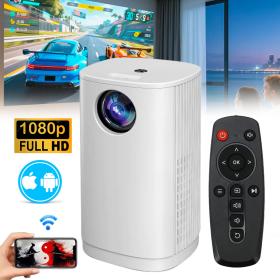 Mini Projecteur Portable à LED Sans Fil 1080p avec Haut Parleur – جهاز عرض على الحائط لاسلكي