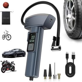 Compresseur d’air Portatif sans fil 150PSI avec 5 modes Kapusi K-6226 – جهاز ضغط الهواء محمول